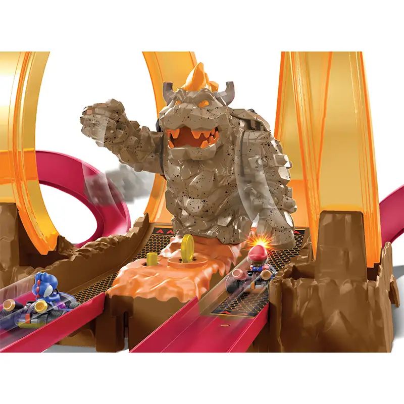 Mattel Hot Wheels Gnm22 Pista De Carreras Mario Kart Castillo De Bowser