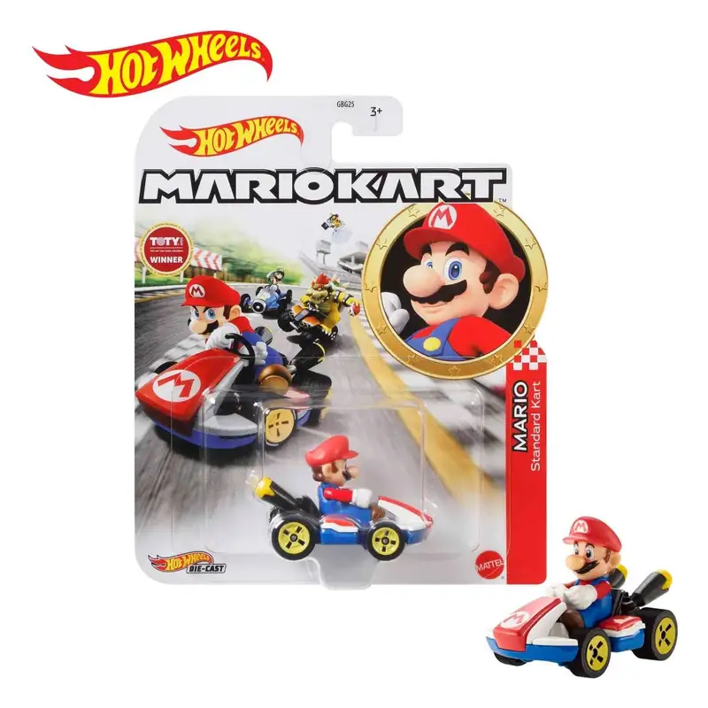 Mattel Hot Wheels Gbg25 Vehiculo De Mario Kart S8 Surtido