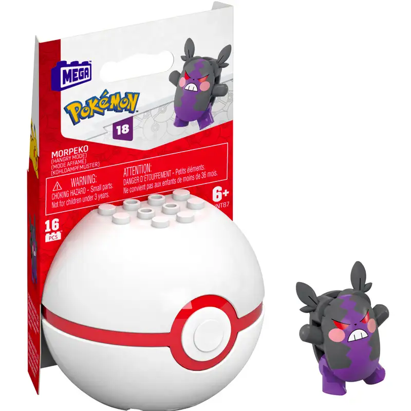 Mattel Mega Construx Fpm00 Pokebolas Armables Surtido