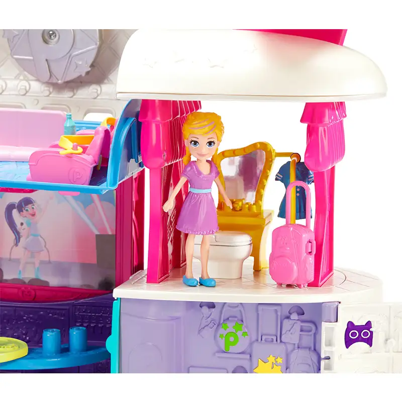 Mattel Polly Pocket Gkl62 Jet Privado De Polly