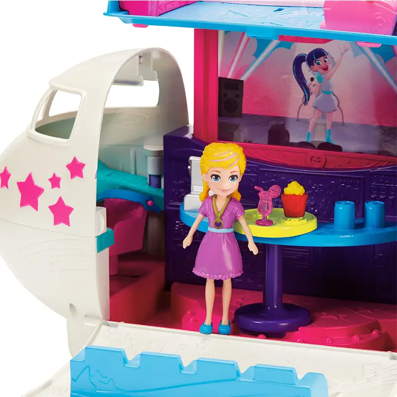 Mattel Polly Pocket Gkl62 Jet Privado De Polly