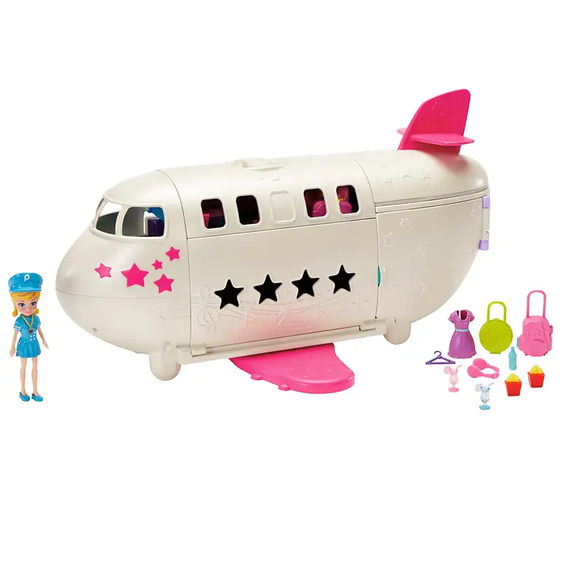 Mattel Polly Pocket Gkl62 Jet Privado De Polly