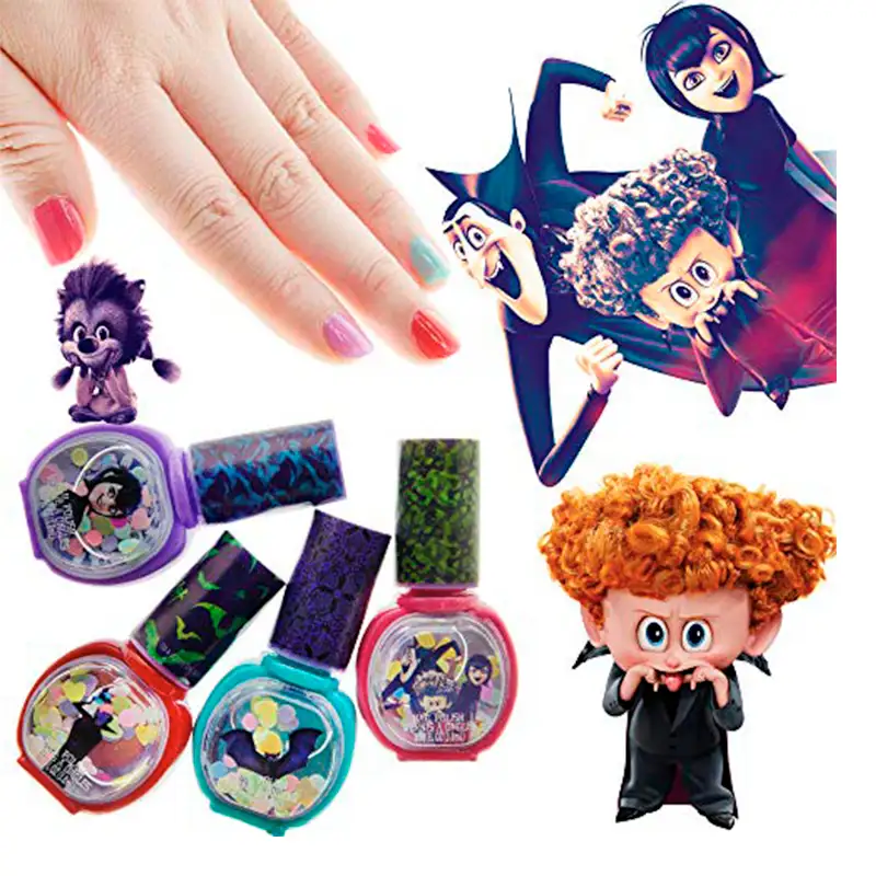 TOWNLEY GIRL Hotel Transylvania HT0003SA Estuche con 4 Esmaltes de Uñas
