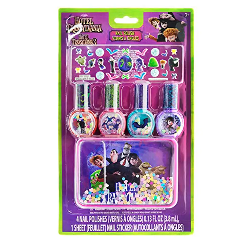 TOWNLEY GIRL Hotel Transylvania HT0003SA Estuche con 4 Esmaltes de Uñas
