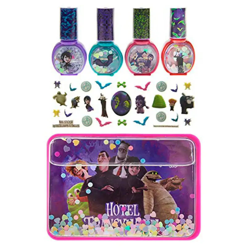 TOWNLEY GIRL Hotel Transylvania HT0003SA Estuche con 4 Esmaltes de Uñas