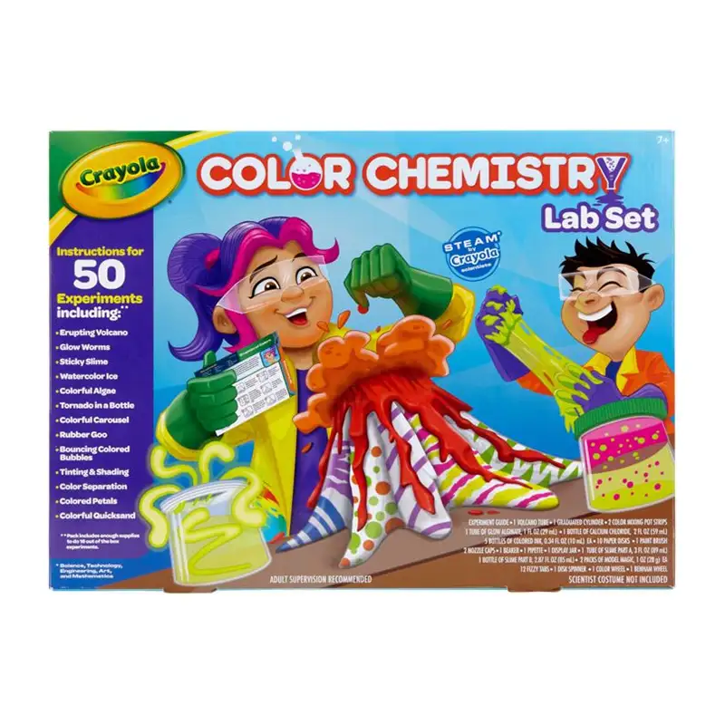 Crayola 747244 Set De Laboratorio Quimico De Colores
