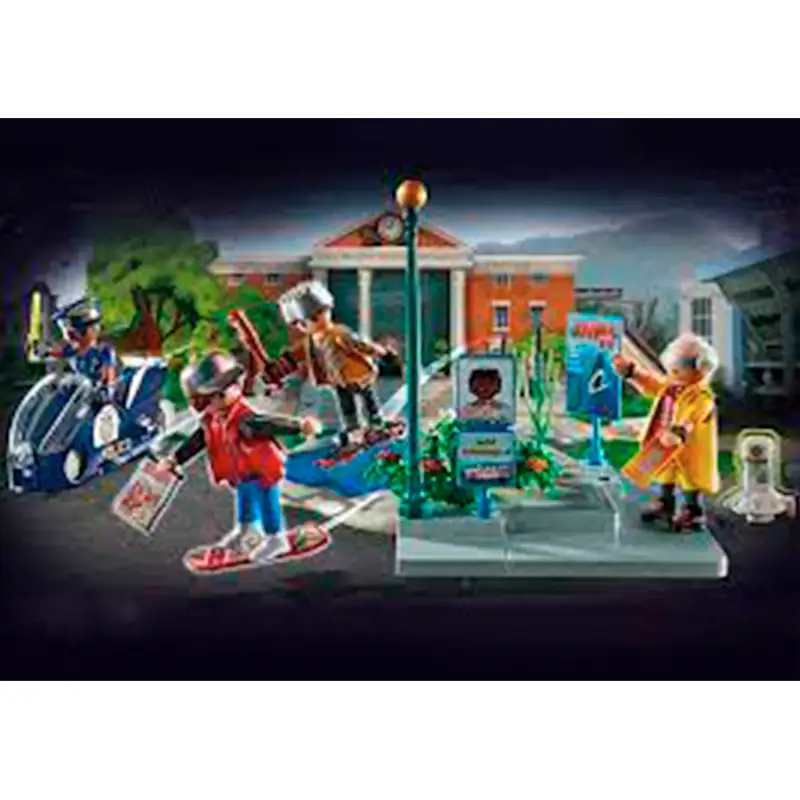 Playmobil Back To The Future 70634 Persecusión Con Hoverboard