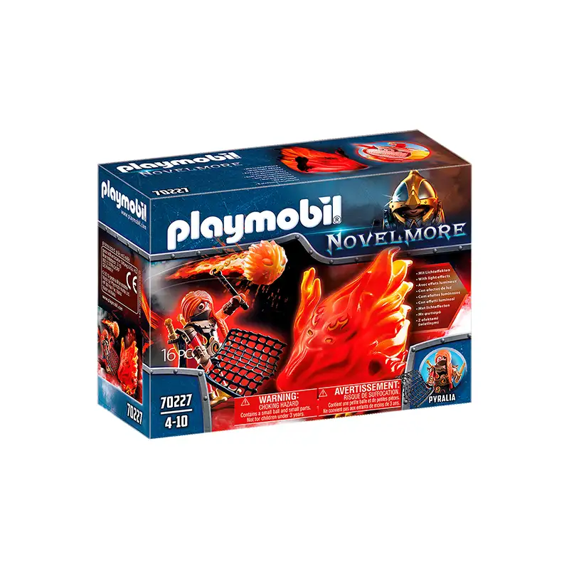 PLAYMOBIL Novelmore 70227 Espirito de Fuego de los Asaltantes de Murnham