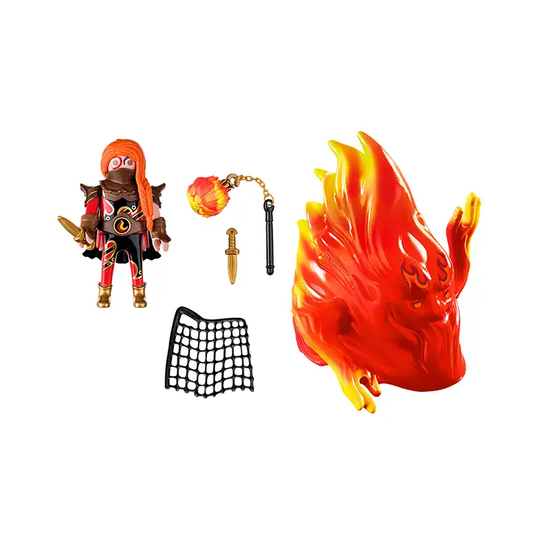 PLAYMOBIL Novelmore 70227 Espirito de Fuego de los Asaltantes de Murnham