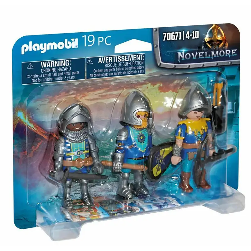 Playmobil Novelmore 70671 Set De Caballeros De Novelmore