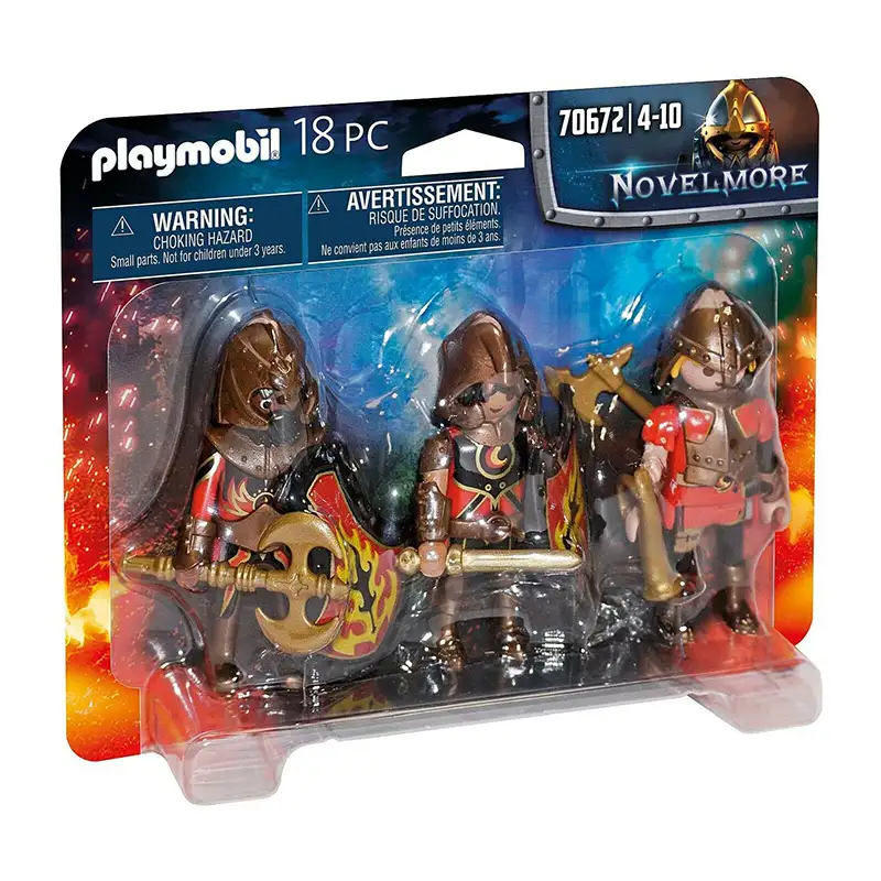 Playmobil Novelmore 70672 Set De Asaltantes De Burnham