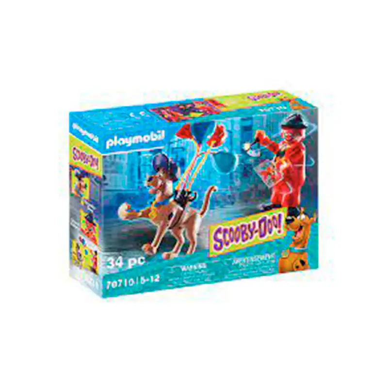Playmobil Scooby Doo 70710 Aventura Con Payaso Fantasma