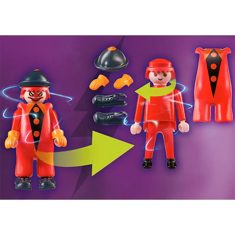 Playmobil Scooby Doo 70710 Aventura Con Payaso Fantasma