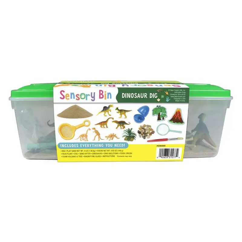 Creativity Fod Kids 6283000 Bote Sensorial Excavacion de Dinosaurios