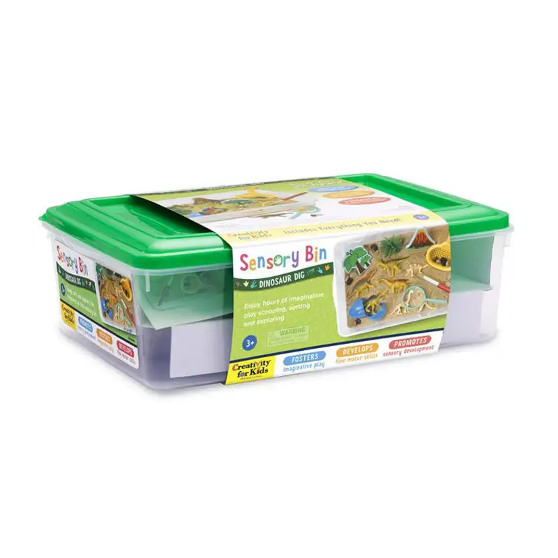 Creativity Fod Kids 6283000 Bote Sensorial Excavacion de Dinosaurios