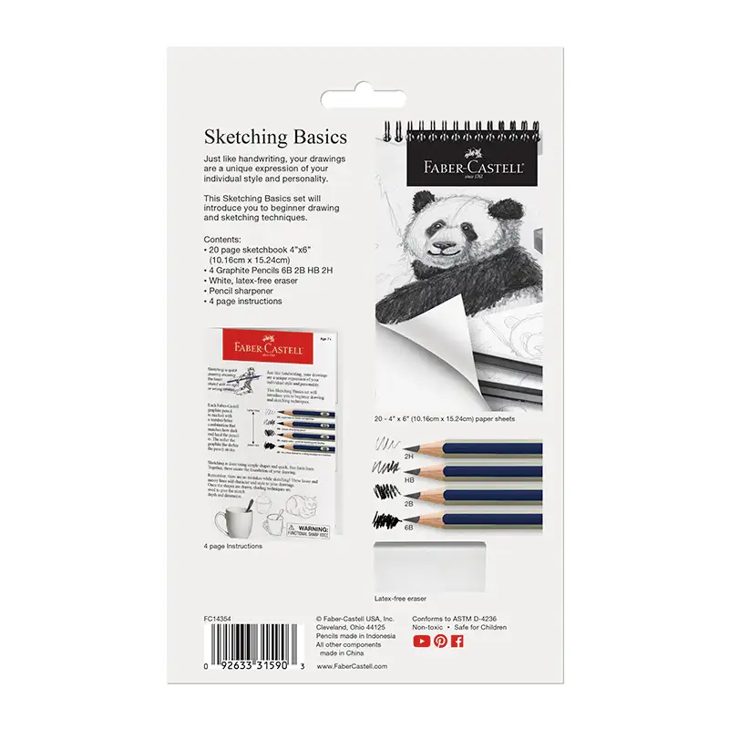 Faber Castell Do Art 14354 Set De Bosquejos Basico