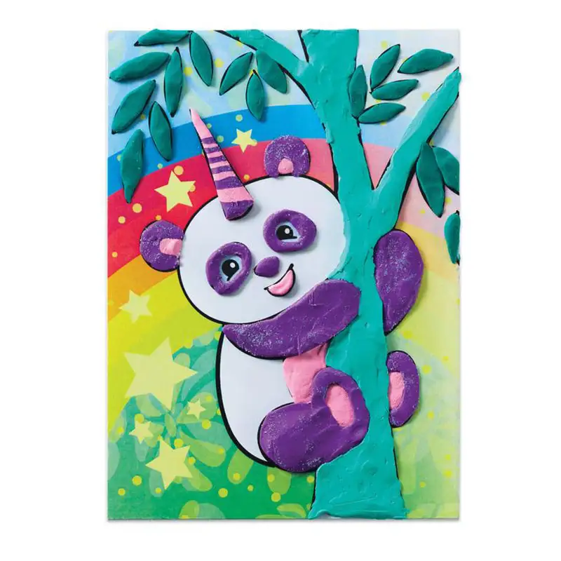 Faber Castell FC14335 Do Art 14335 Pintura Con Plasticina De Unicornios Y Amigos