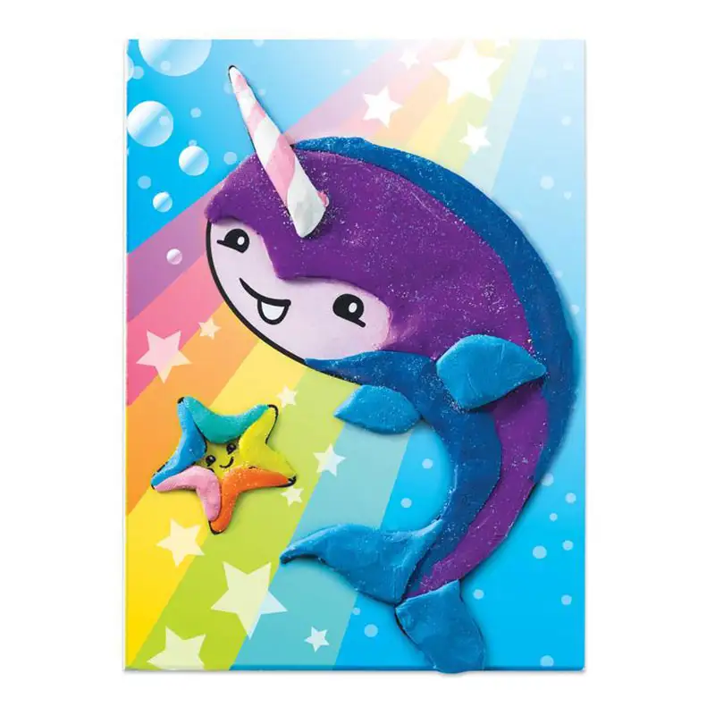 Faber Castell FC14335 Do Art 14335 Pintura Con Plasticina De Unicornios Y Amigos