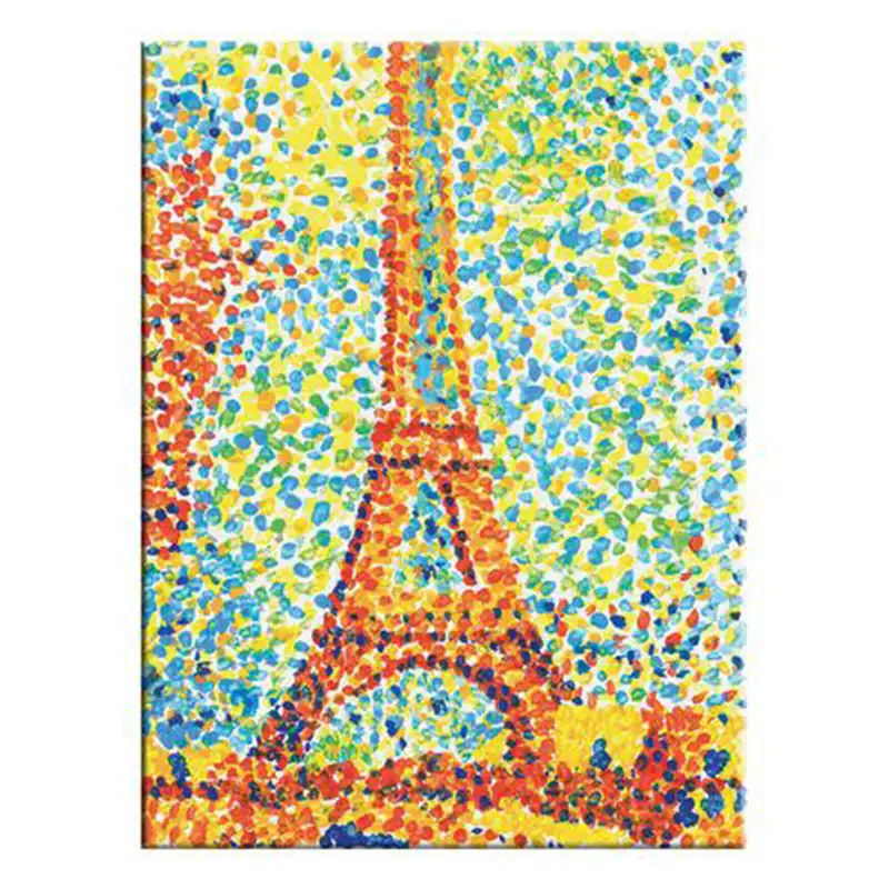 Faber Castell Pant By Number 14300 La Torre Eiffel De Seurat