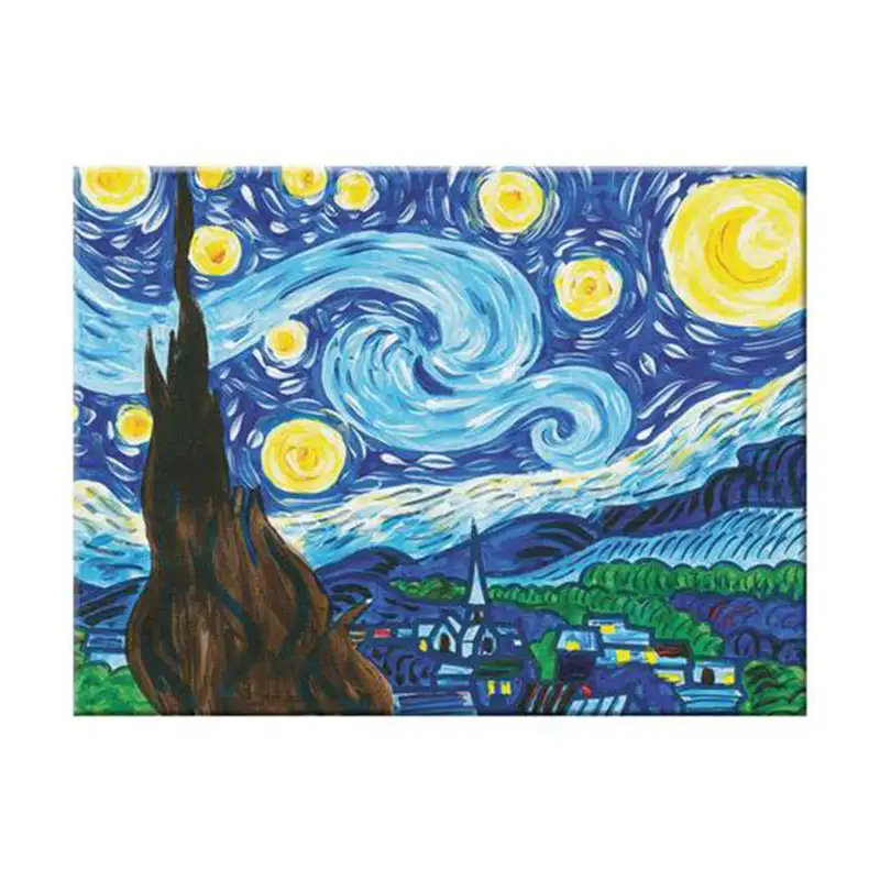 Faber Castell Pant By Number FC14301 Noche Estrellada De Van Gogh