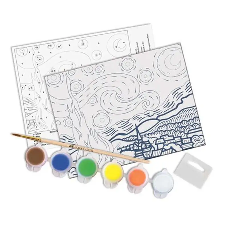 Faber Castell Pant By Number FC14301 Noche Estrellada De Van Gogh