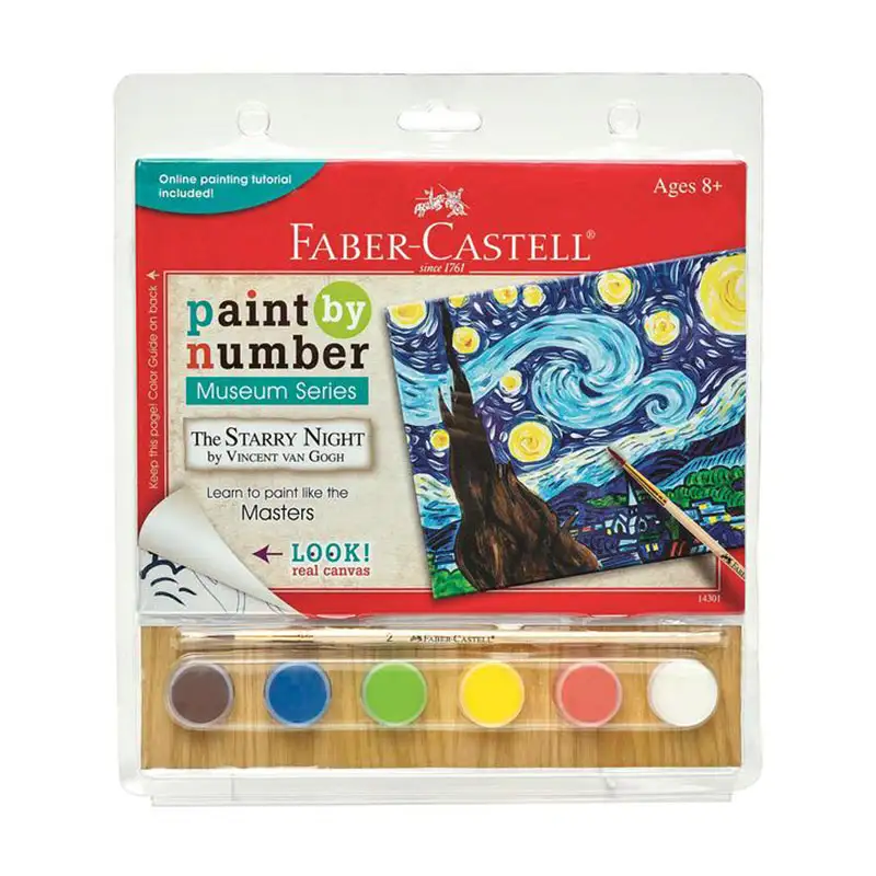 Faber Castell Pant By Number FC14301 Noche Estrellada De Van Gogh