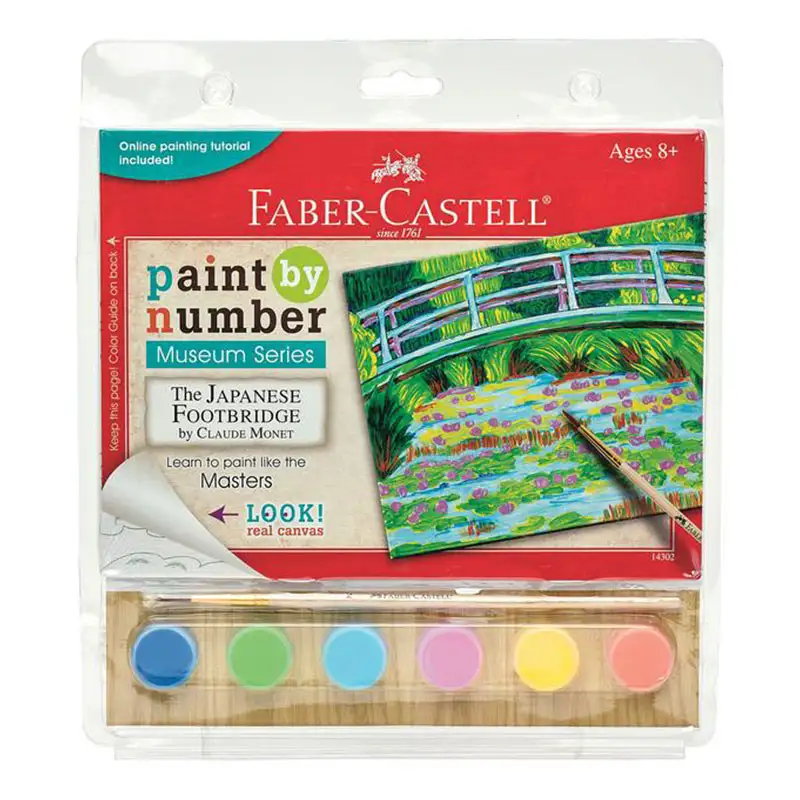 FABER CASTELL Pant By Number 14302 El Puente Japones de Monet