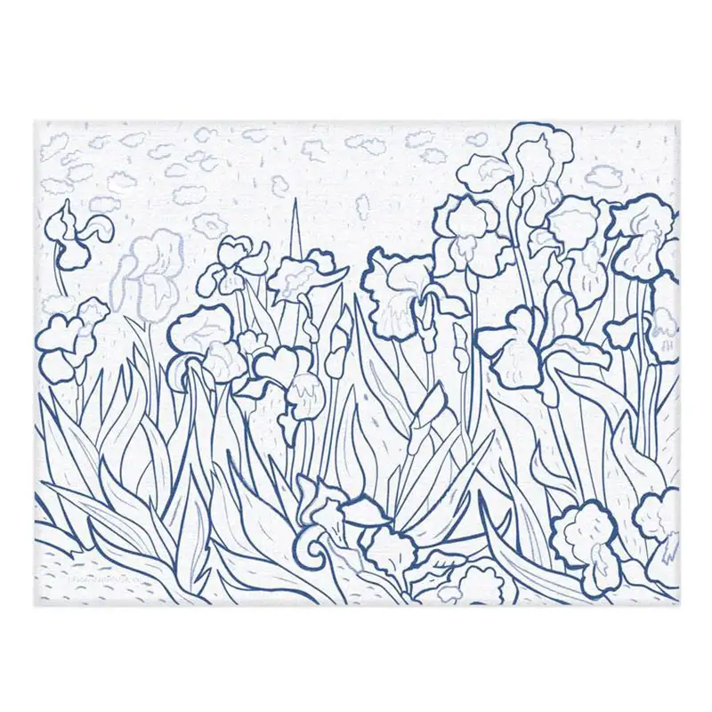 Faber Castell FC14349 Pant By Number 14349 Lirios De Van Gogh