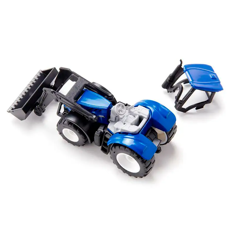 SIKU Super 1396 Tractor New Holland con Cargador Frontal
