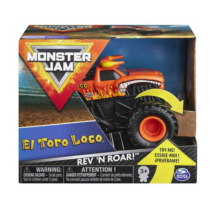 Boing Toys Monster Jam 6044990 Camion Mounstro Toroloco (Asst 7/9)