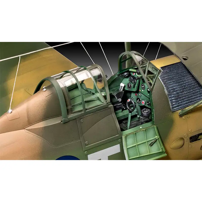 REVELL Modelo 3846 Avion Militar Gloster Gladiator MK. II