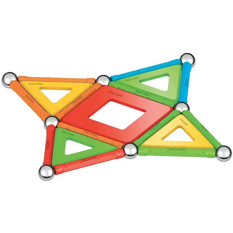 Geomag Classic #377 Set De Cubos Magneticos Paneles Supercolor 35 Pcs