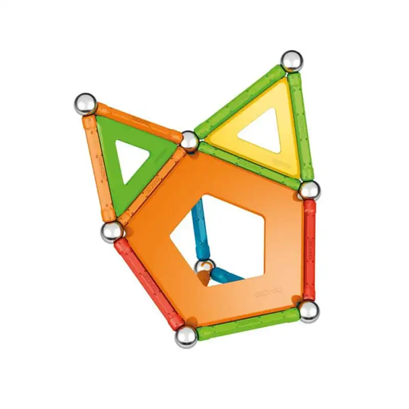 Geomag Classic #379 Set De Cubos Magneticos Paneles Supercolor 78 Pcs