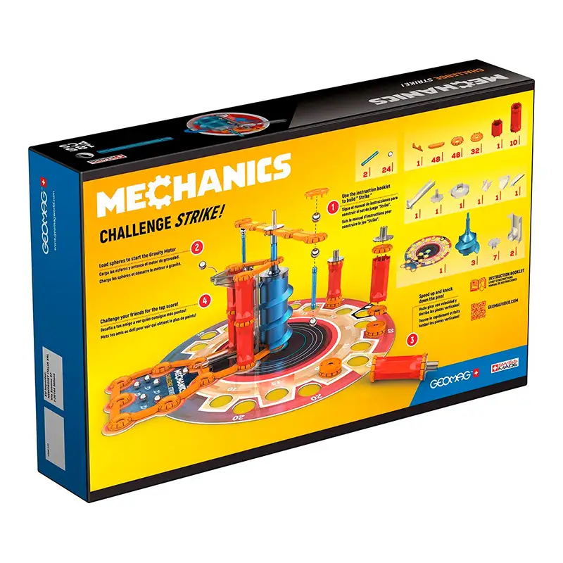GEOMAG Mechanics #777 Gira y Tira 185 pcs