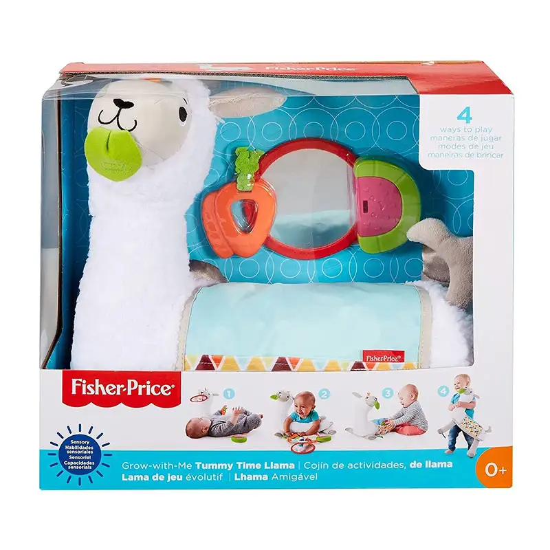 Mattel Fisher Price Ghj03 Cojin De Actividades De Llama
