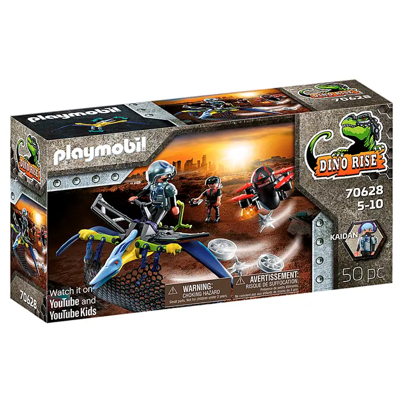 Playmobil Dinos 70628 Pteranodon Ataque Desde El Aire