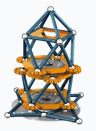 GEOMAG  Mechanics #762 Movimiento Magnetico 146 Pcs