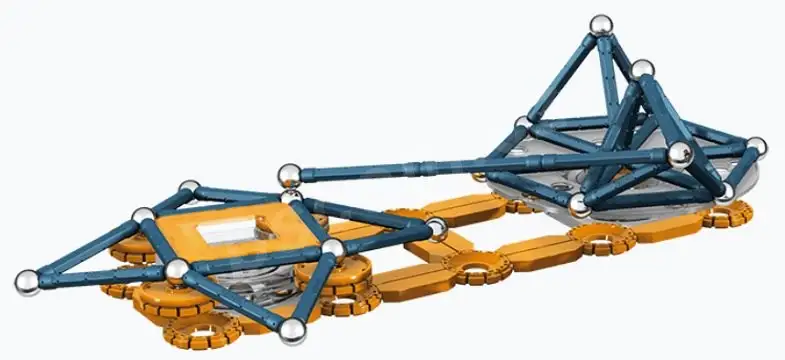 GEOMAG  Mechanics #762 Movimiento Magnetico 146 Pcs