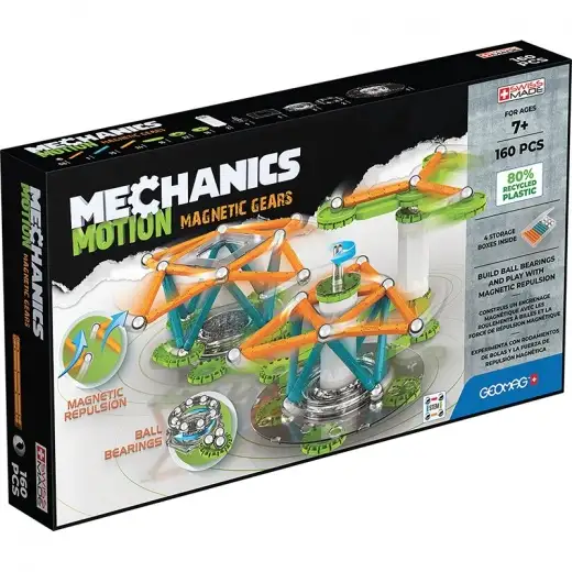 Geomag Mechanics #768 Movimiento Magnetico 160 Pcs