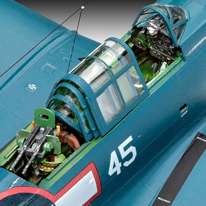 Revell Model 03869 Avion Sbd-5 Dauntless Navyfighter Escala1/48