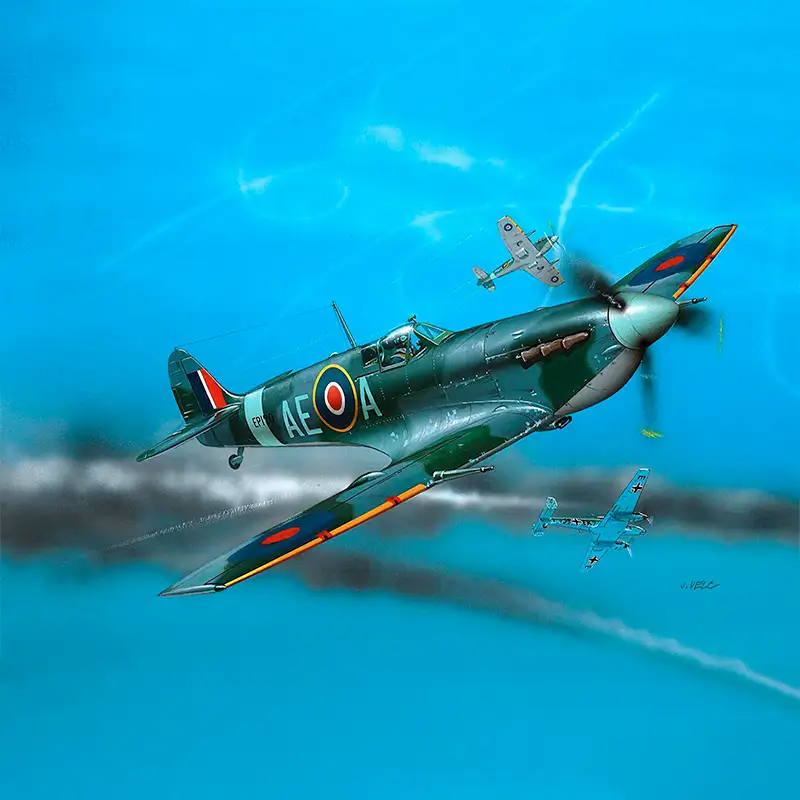Revell Model 04164 Avion Spitfire Mk.V Escala 1/72
