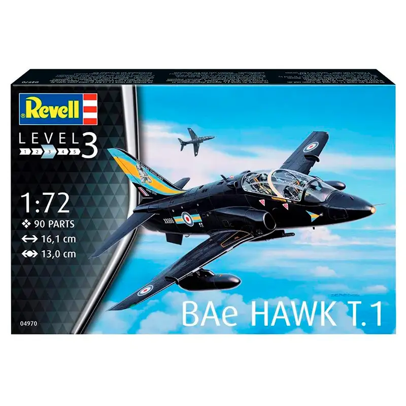 Revell Model 04970 Avion Bae Hawk T.1 Escala 1/72