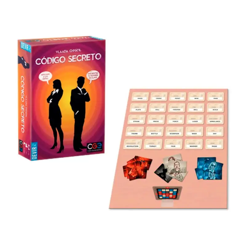 Devir Games 04D6 Juego De Mesa Codigo Secreto