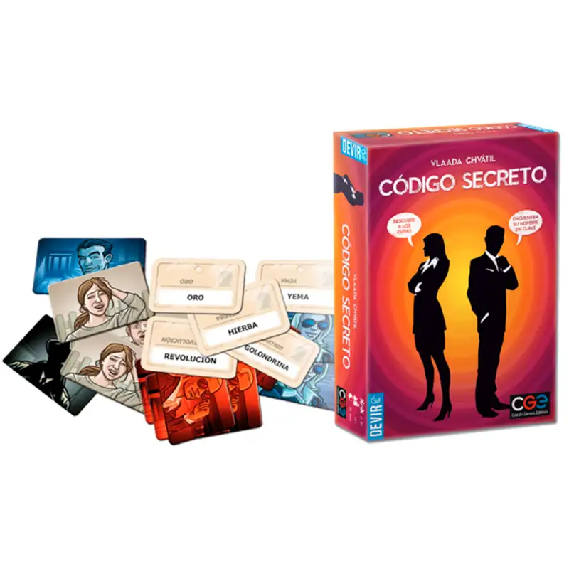 Devir Games 04D6 Juego De Mesa Codigo Secreto
