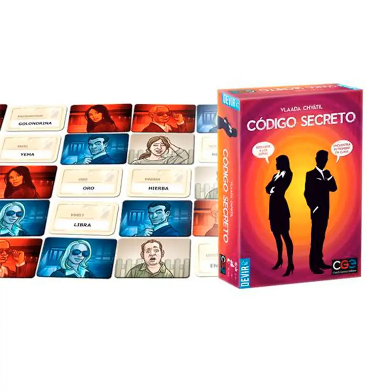 Devir Games 04D6 Juego De Mesa Codigo Secreto