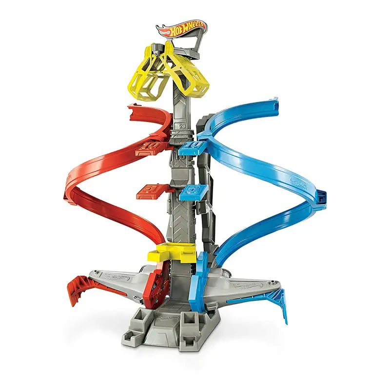 Mattel Hot Wheels Grw39 Pista De Accion Loop N Launch
