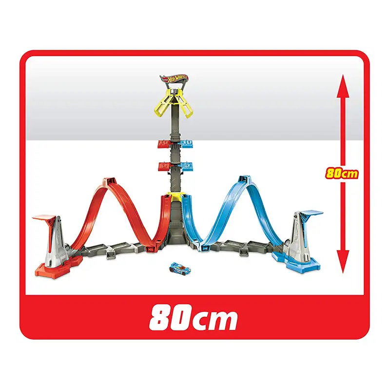 Mattel Hot Wheels Grw39 Pista De Accion Loop N Launch
