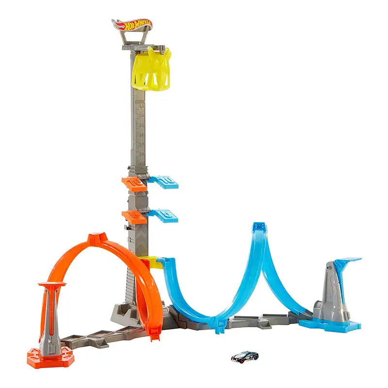 Mattel Hot Wheels Grw39 Pista De Accion Loop N Launch