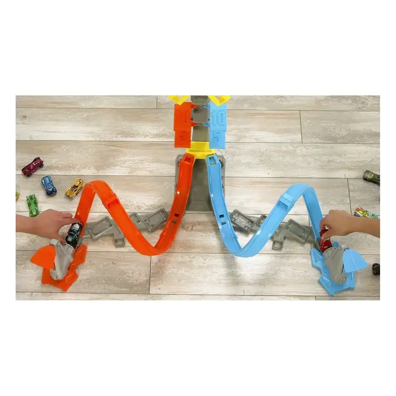Mattel Hot Wheels Grw39 Pista De Accion Loop N Launch