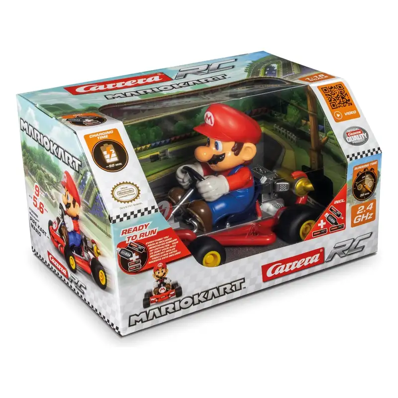 Carrera Rc 370200989 Pipe Cart V Mario Vehiculo De Control Remoto Mario Kart